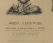 SOCIETE D'ASTRONOMIE - Planche XIXème en