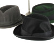 Haut de forme en taupe + 3 chapeaux anci