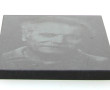 GEORGES BRASSENS - Plaque en marbre noir
