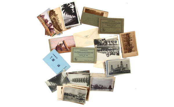 ASIE - Lot de cartes postales anciennes 