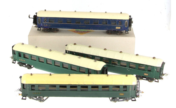 LR (Louis Roussy) - Lot de 4 voitures LR