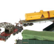 LR (Louis Roussy) - Lot de 5 wagons don