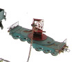 LR (Louis Roussy) - Lot de 5 wagons don