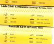 TAXIS - 6 voitures 1:43 sous emboitages