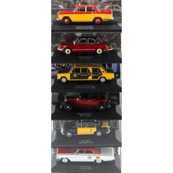 TAXIS - 6 voitures 1:43 sous emboitages