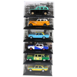 TAXIS - 6 voitures 1:43 sous emboitages