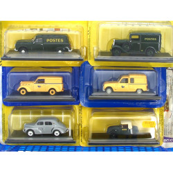 LA POSTE - 6 voitures 1:43 sous blister