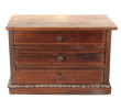 Commode de poupée façade en placage de p