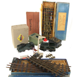 Lot comprenant 2 coffret de 2 aiguillage