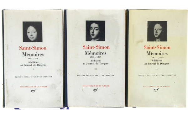 LA PLEIADE - SAINT-SIMON - "Mémoires", 3
