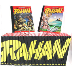 RAHAN - 47 tomes reliés dos toilés éd. H