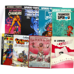 Lot de 24 BD diverses