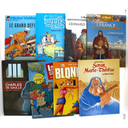 32 BD rigides diverses tous formats mode