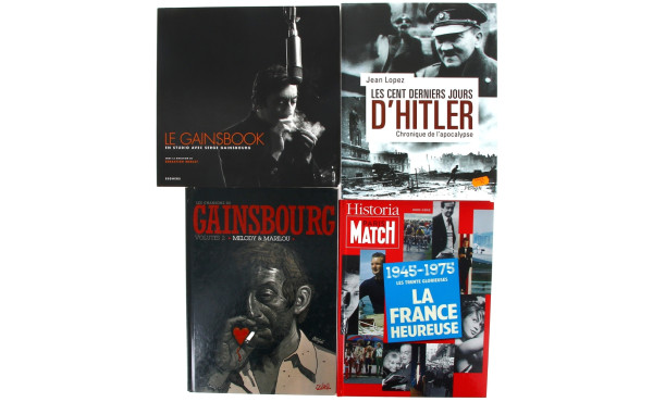 GAINSBOURG - Lot comprenant une BD Volut