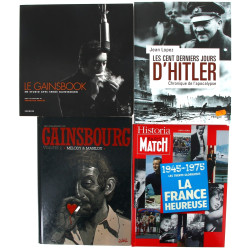 GAINSBOURG - Lot comprenant une BD Volut