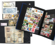 Lot de billets dont 2 billets de 1000 fr