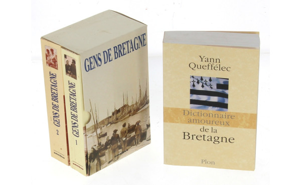 BRETAGNE - Lot de 3 ouvrages : Yann QUEF
