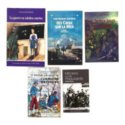 BRETAGNE - Pendant la guerre - Lot de 5 