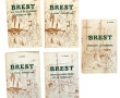 BREST - P.LEVOT 5 volumes brochés : "Bre