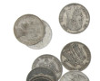 Lot de 10 p écus XIXème (France dont Nap