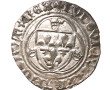 LOUIS XI - Blanc à la couronne en argent