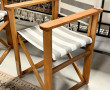 Ensemble de 4 fauteuils pliants style ma