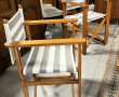 Ensemble de 4 fauteuils pliants style ma