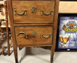 Petite commode ancienne en bois fruitier