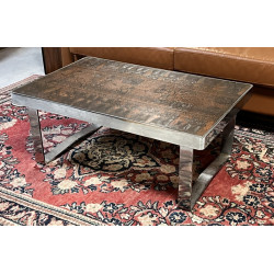Travail des années 70 - Table basse de 