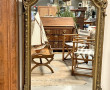 Miroir en bois et stuc doré H. 152 x 94 