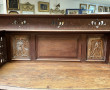 Buffet Art Nouveau en chataigner décoré 