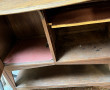 Buffet Art Nouveau en chataigner décoré 