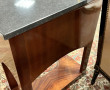 Console de style Empire en acajou et pla