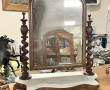 Miroir en psyché à poser en placage d'ac