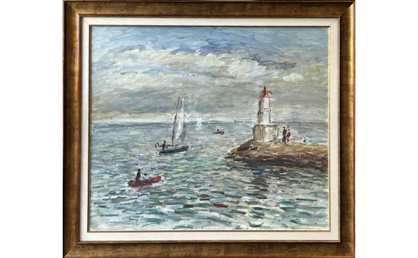 Jean-Jacques RENE (1943) "Port Haliguen"