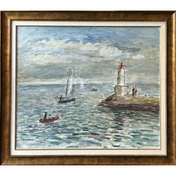 Jean-Jacques RENE (1943) "Port Haliguen"