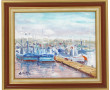 Georges CIVEL (1919-?) "Concarneau", hui