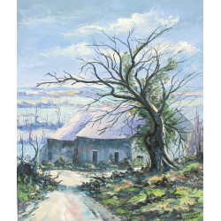 Maurice BERNARD (1927-2005) "La ferme du
