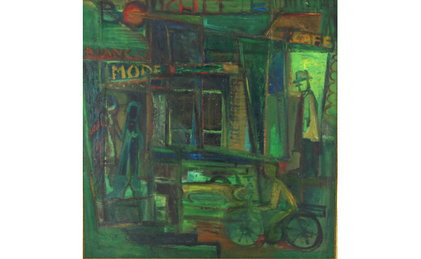 Jean-Paul HUFTIER (1944-2019) "Café Mode