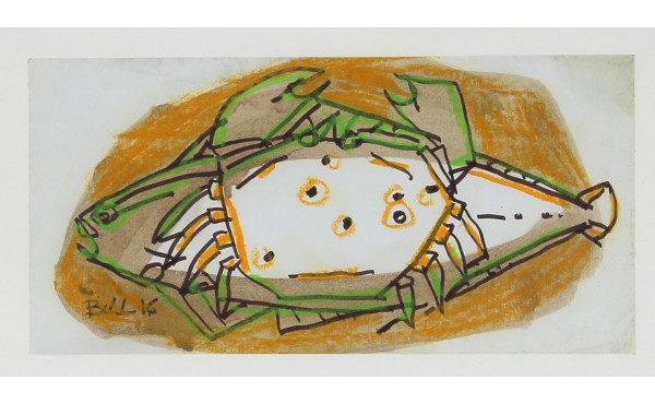 BILL (Daniel MAZE, Xxème) "Crabe et pois