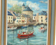 Gabriel CARADEC (1920-2004) "Pont-l'Abbé