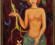 Fernand DARAGON (1929-?) "Tahitienne aux