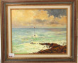 Robert Le RHUN (1936-2006) "Roches, Poin