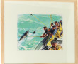 Albert BRENET (1903-2005) “La pêche du t