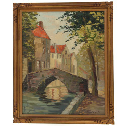 Henriette TUROTTE (Xxème) "Petit pont de