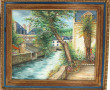 Gabriel CARADEC (1920-2004) "Lavoir à Po