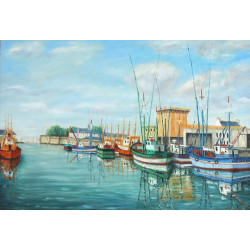 Gabriel CARADEC (1920-2004) "L'arrière-p