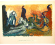 Ecole de CIVELLI - Lot de 5 gouaches, an