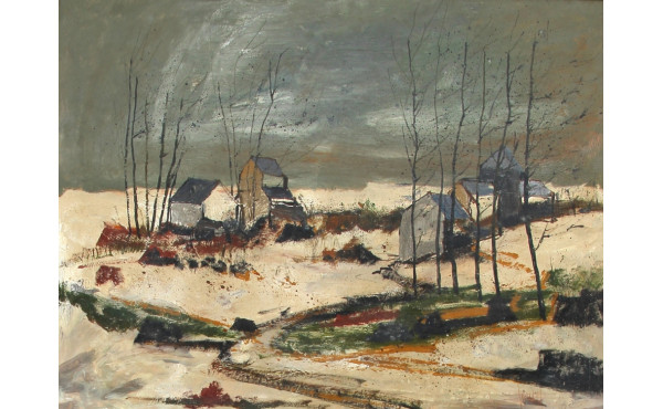 Max TOUPET (XXème) "Les Gets, Haute-Savo