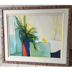 Claude GAVEAU (1940-2021) "Bouquet de fl